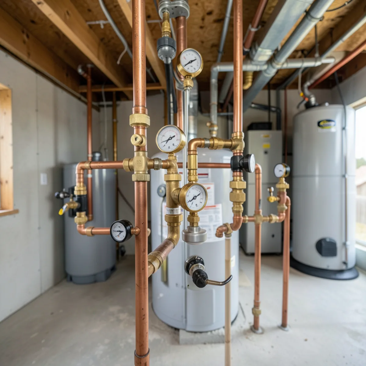 Water heater installation and piping in Cherry Hills Village