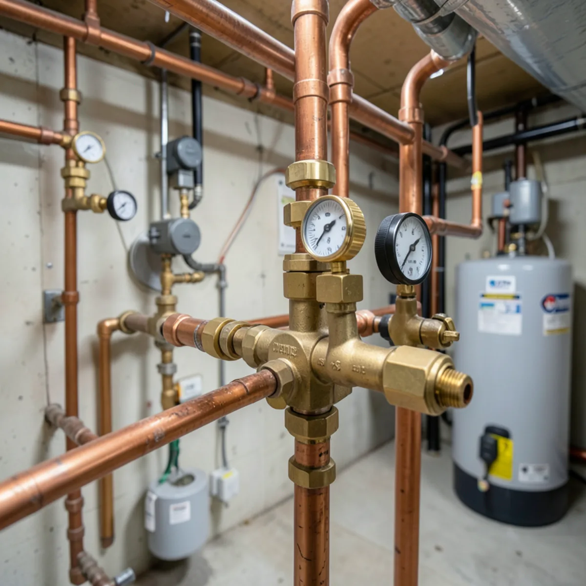 Thermal expansion and pressure testing in Columbine Valley