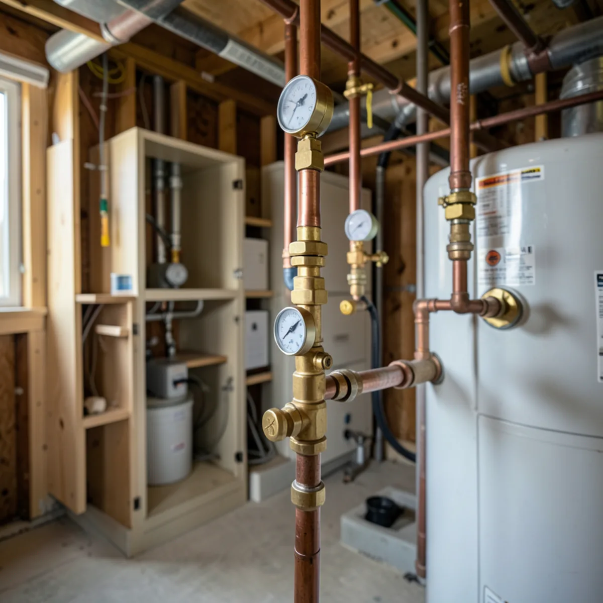 Water heater installation and piping in Greenwood Village