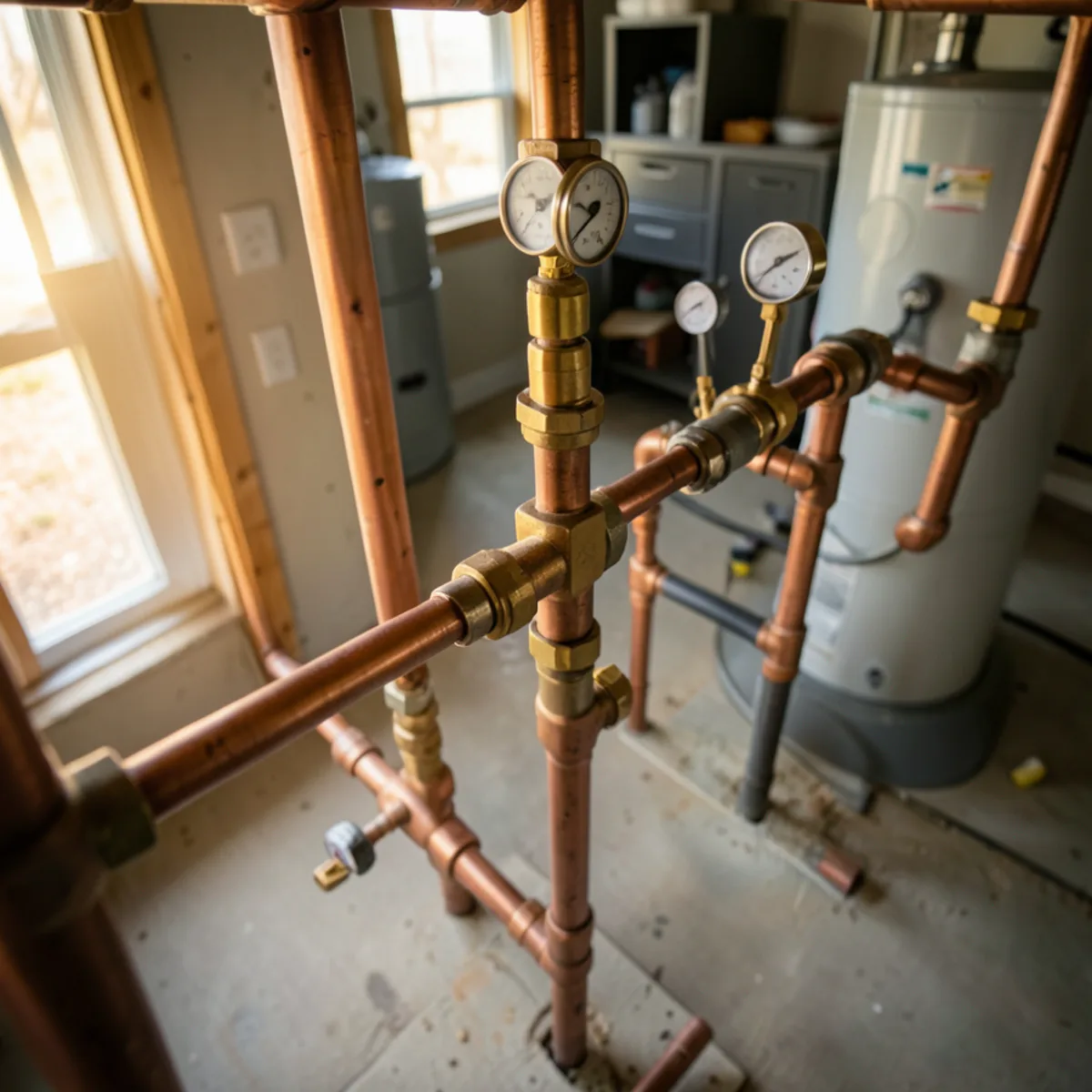 Completed water heater installation in Ken Caryl