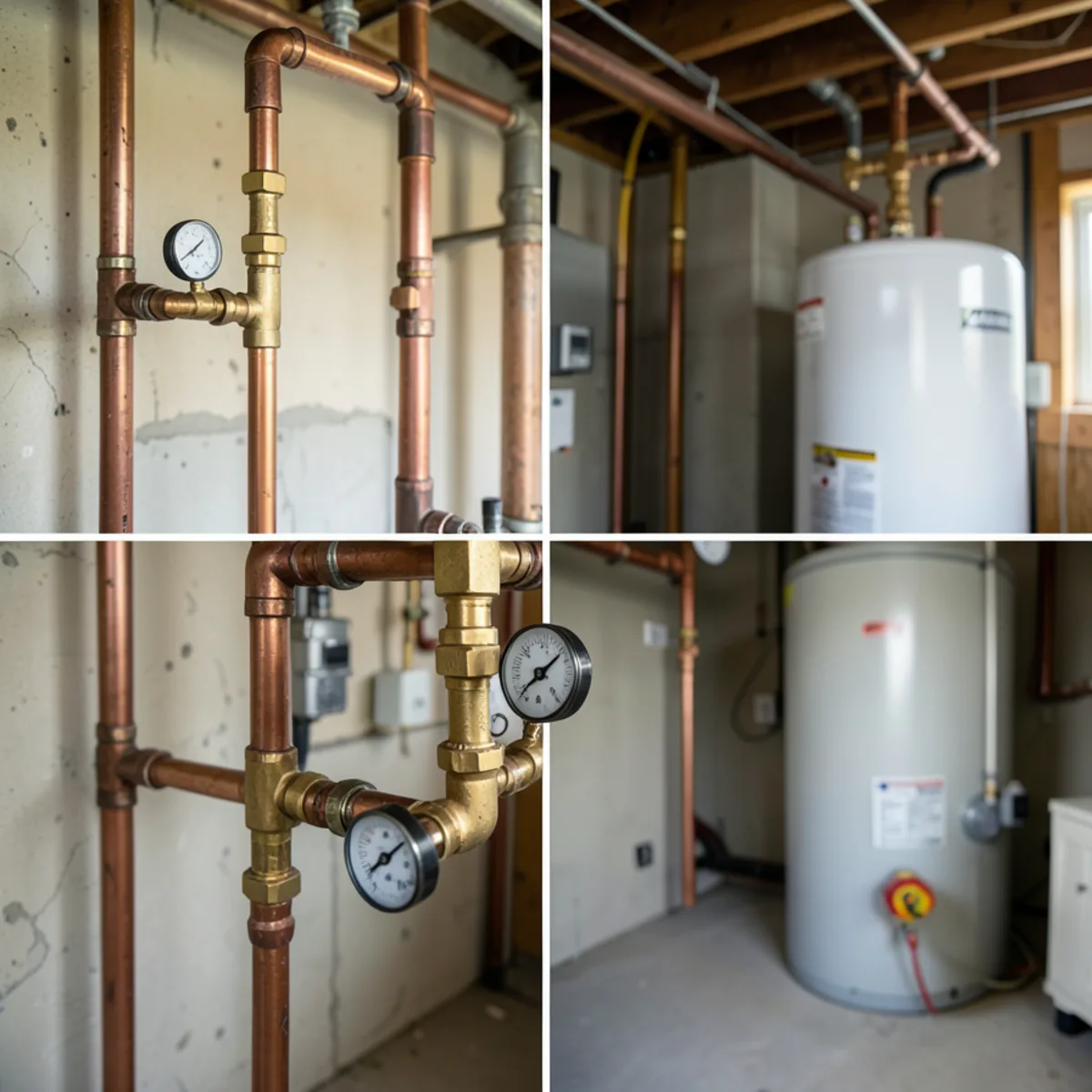 Water heater installation and piping in Wheat Ridge