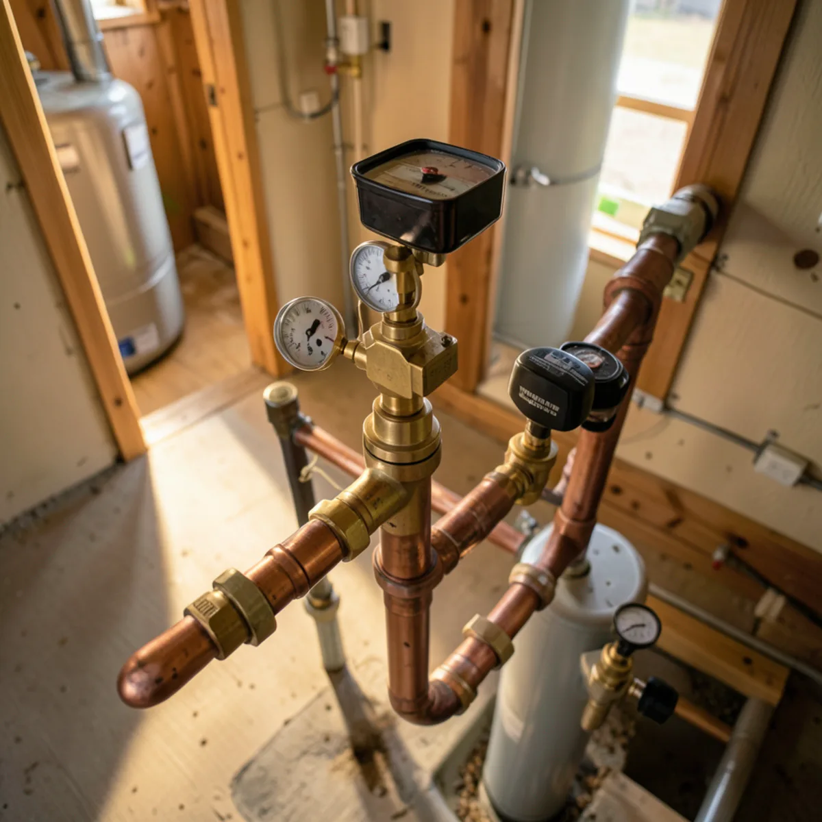 Completed water heater installation in Wheat Ridge
