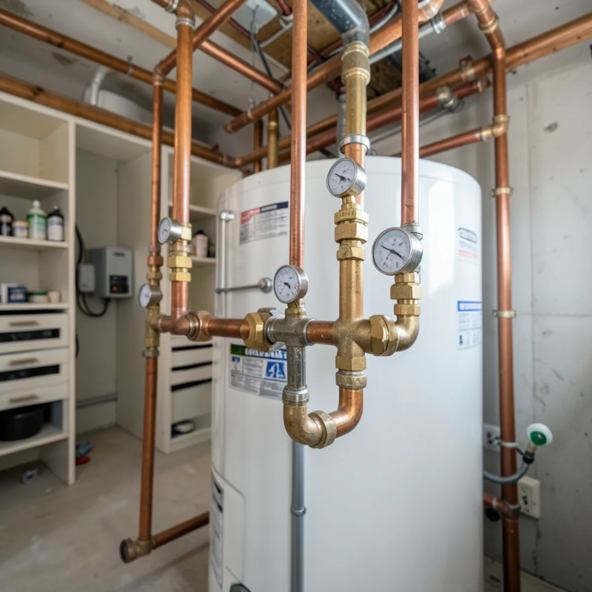 Installation and pressure testing for Electric water heater installation in Littleton, CO