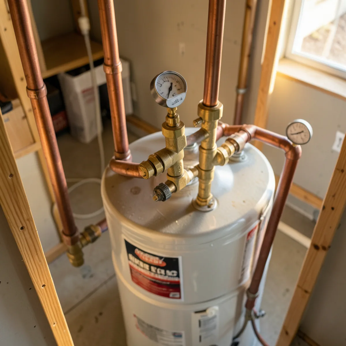 Completed water heater service in Littleton
