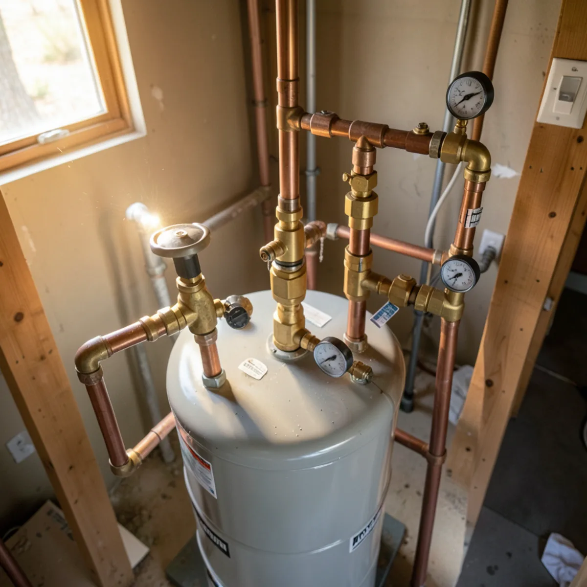 Completed water heater service in Littleton