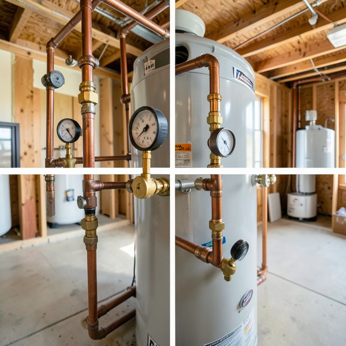 Installation and pressure testing for Hybrid heat pump water heater installation in Littleton, CO
