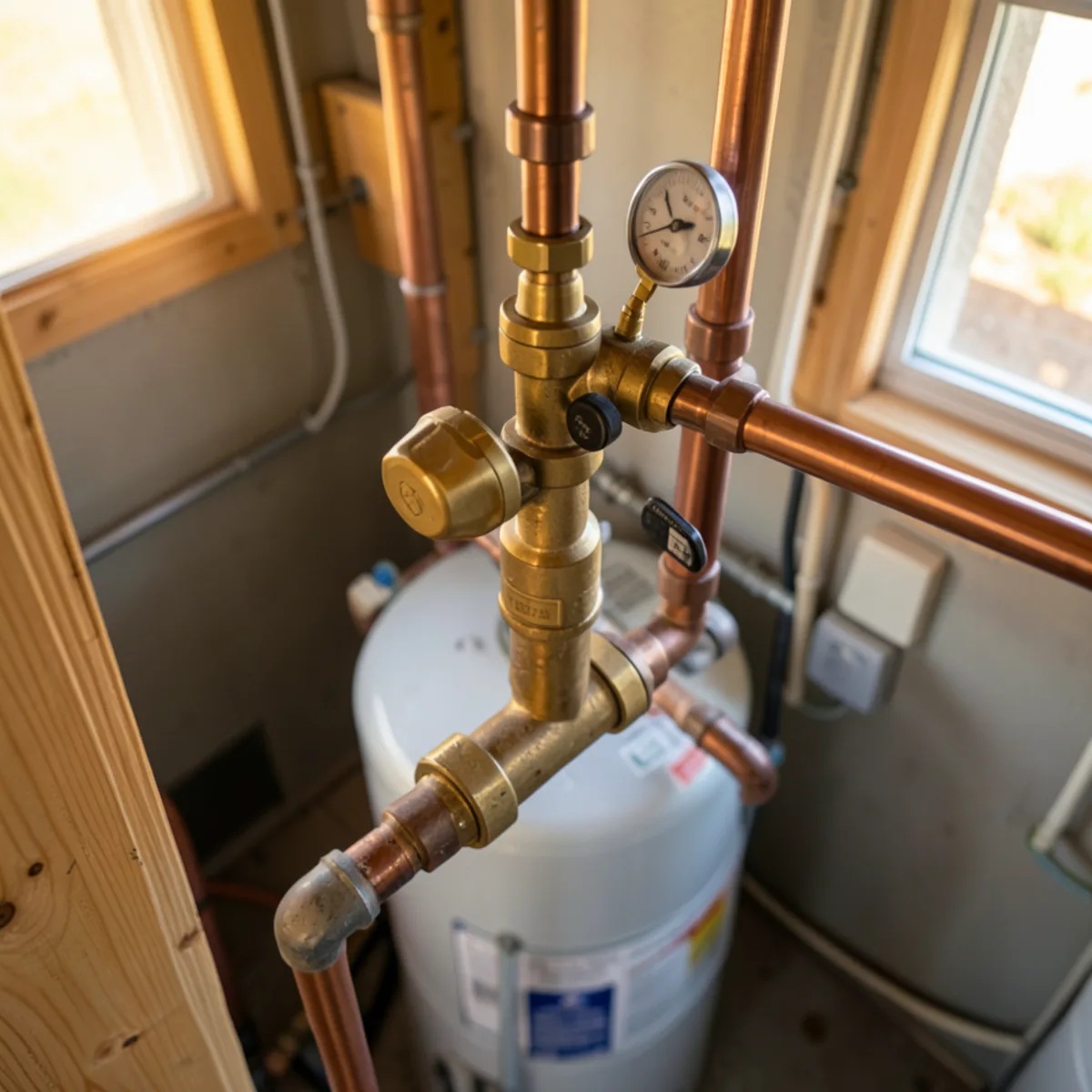 Completed water heater service in Littleton