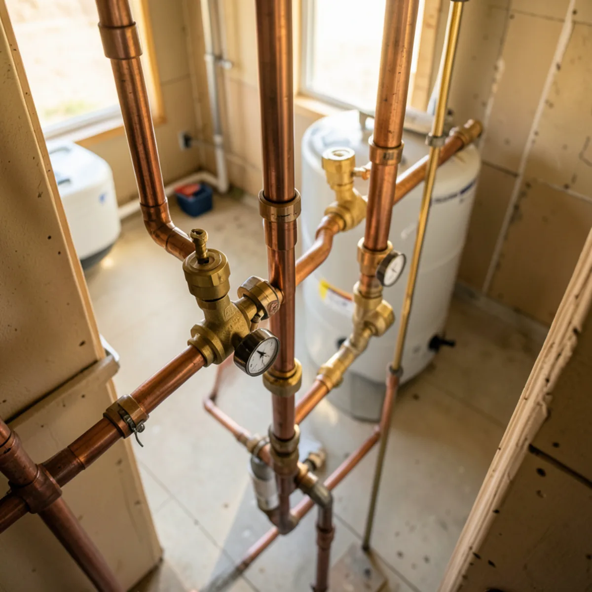 Completed water heater service in Littleton