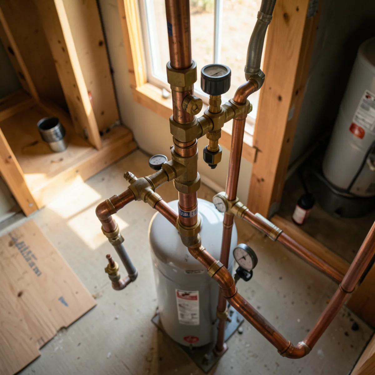 Completed water heater service in Littleton